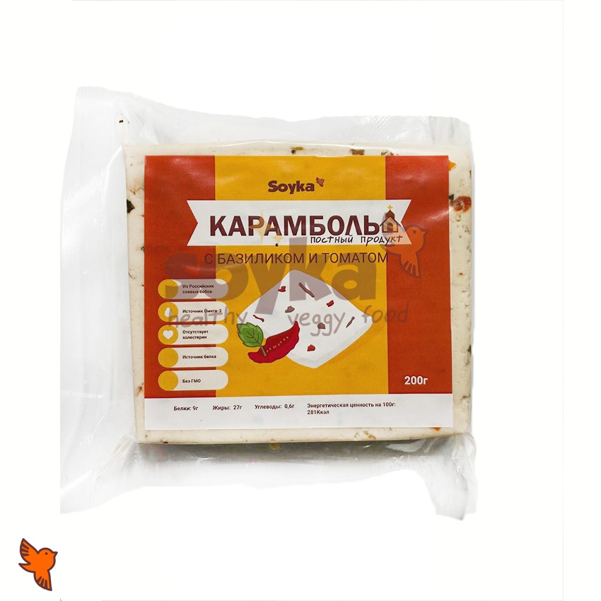 Карамболь с базиликом и томатом «Сойка», 200г